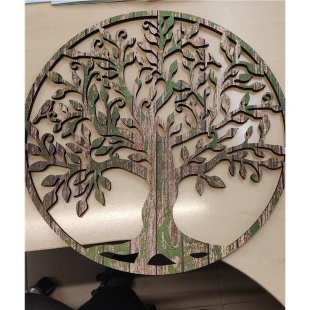 Tree Of Life Wall Art | Metal | Tree Of Life |  Wall Hanging  20"x20"